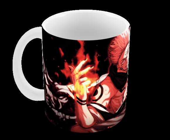 Caneca Polímero Jujutsu Kaisen Personalizada