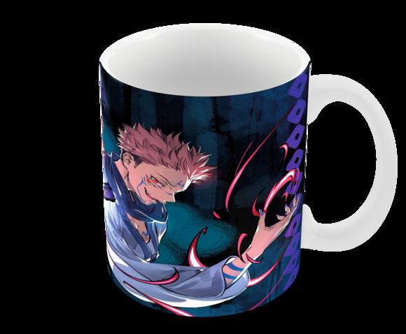 Caneca Polímero Jujutsu Kaisen Personalizada