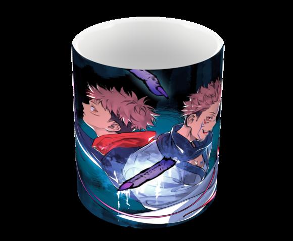 Caneca Polímero Jujutsu Kaisen Personalizada