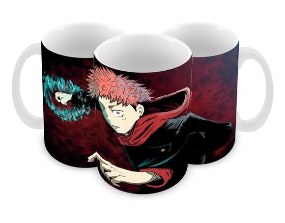 Caneca Polímero Jujutsu Kaisen Personalizada