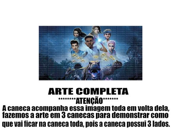 Caneca Polímero Jurassic World Acampamento Jurássico