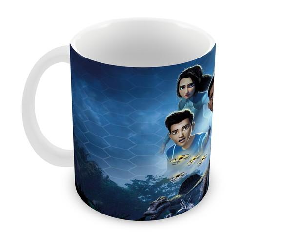 Caneca Polímero Jurassic World Acampamento Jurássico