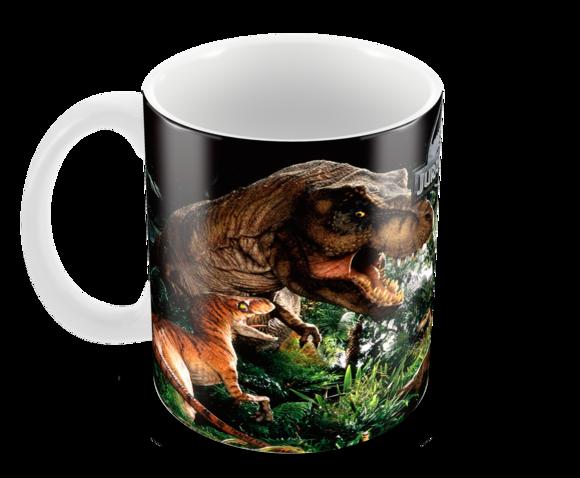 Caneca Polímero Jurassic World Personalizada