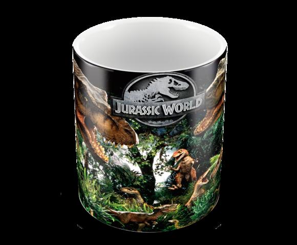 Caneca Polímero Jurassic World Personalizada