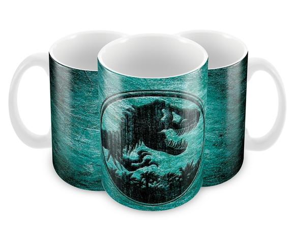 Caneca Polímero Jurassic World Personalizada