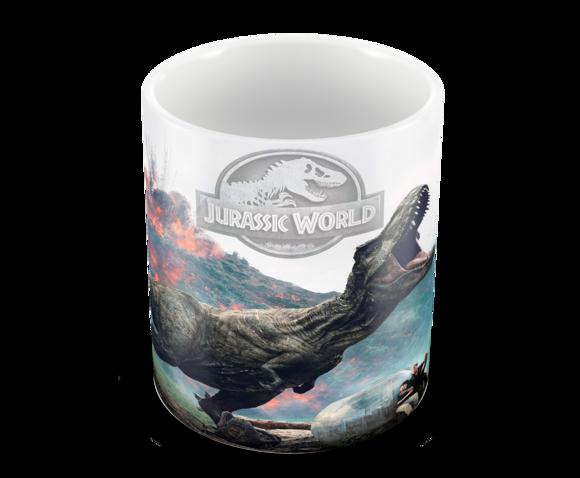Caneca Polímero Jurassic World Personalizada