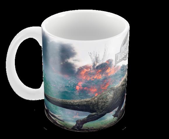 Caneca Polímero Jurassic World Personalizada