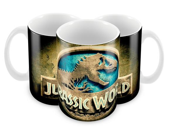 Caneca Polímero Jurassic World Personalizada