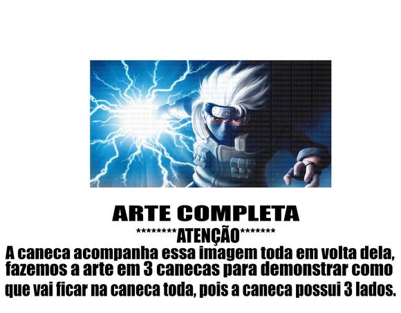 Caneca Polímero Kakashi Personalizada