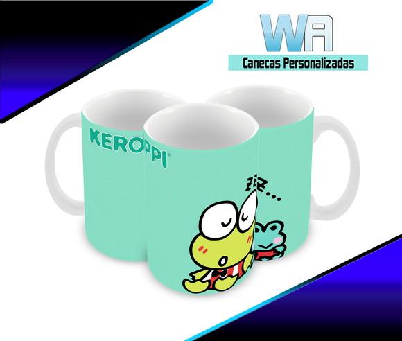 Caneca Polímero Keroppi Personalizada