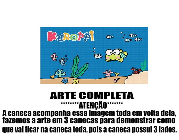Caneca Polímero Keroppi Personalizada