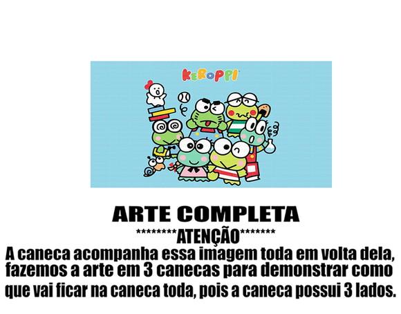 Caneca Polímero Keroppi Personalizada