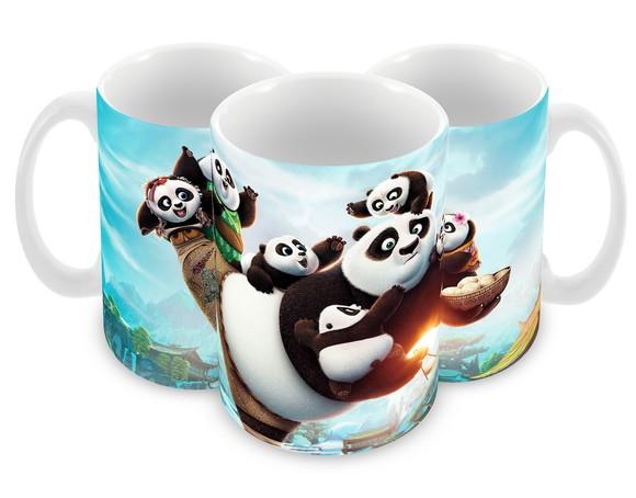 Caneca Polímero Kung Fu Panda Personalizada