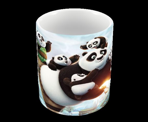 Caneca Polímero Kung Fu Panda Personalizada