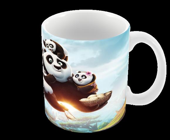 Caneca Polímero Kung Fu Panda Personalizada