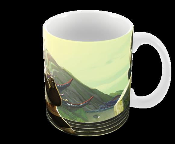 Caneca Polímero Kung Fu Panda Personalizada