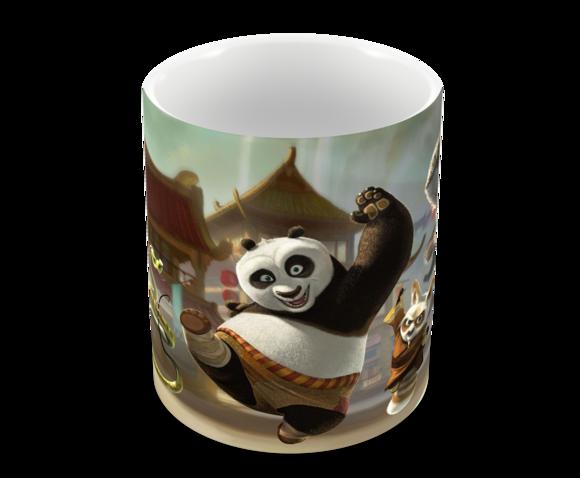 Caneca Polímero Kung Fu Panda Personalizada