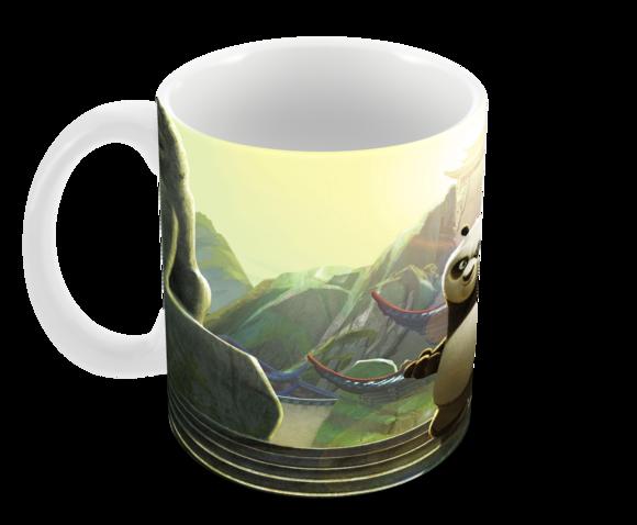 Caneca Polímero Kung Fu Panda Personalizada