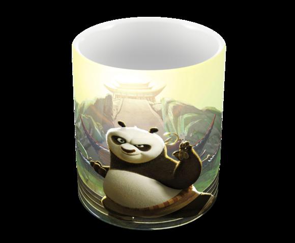 Caneca Polímero Kung Fu Panda Personalizada