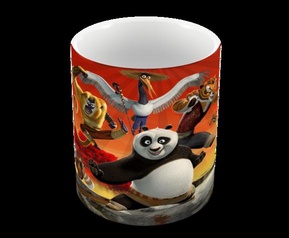 Caneca Polímero Kung Fu Panda Personalizada