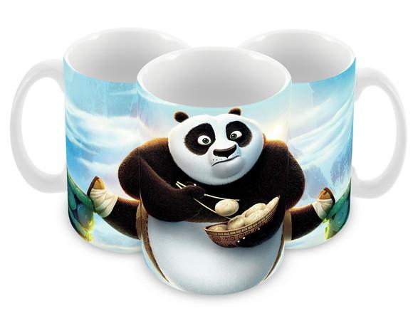 Caneca Polímero Kung Fu Panda Personalizada
