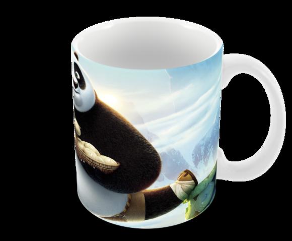 Caneca Polímero Kung Fu Panda Personalizada