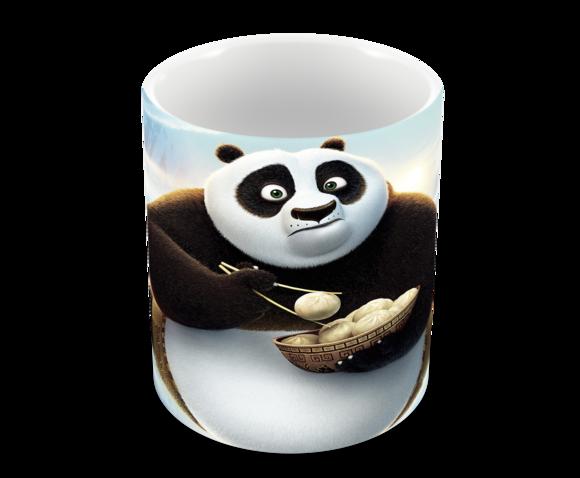 Caneca Polímero Kung Fu Panda Personalizada