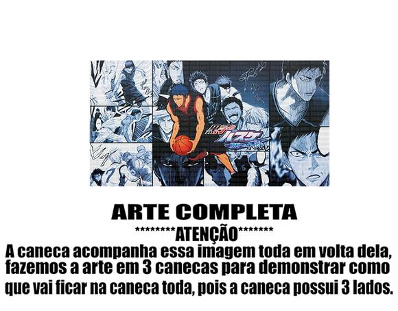 Caneca Polímero Kuroko no Basket Daiki Personalizada
