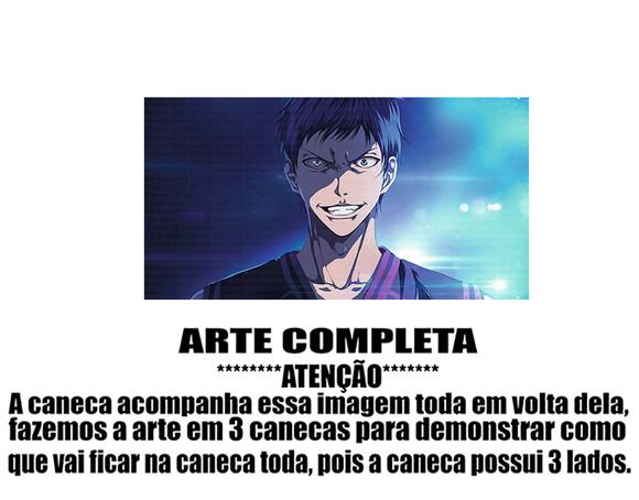Caneca Polímero Kuroko no Basket Daiki Personalizada
