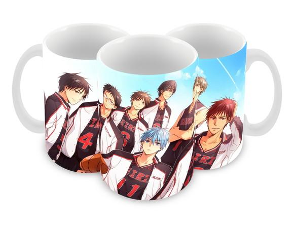 Caneca Polímero Kuroko no Basket Personalizada