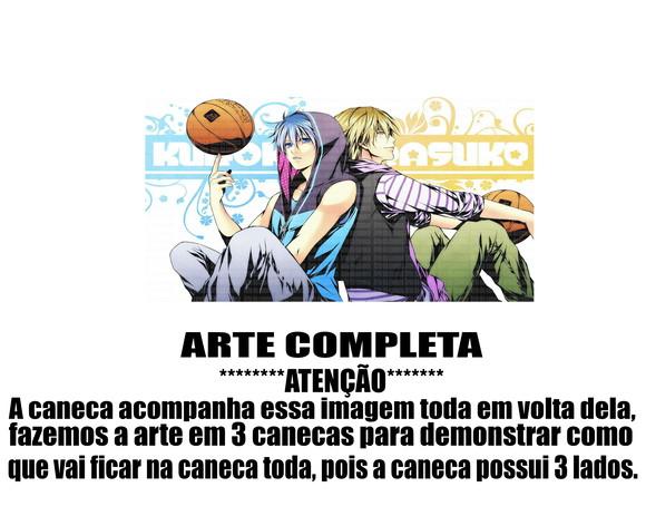 Caneca Polímero Kuroko no Basket Personalizada