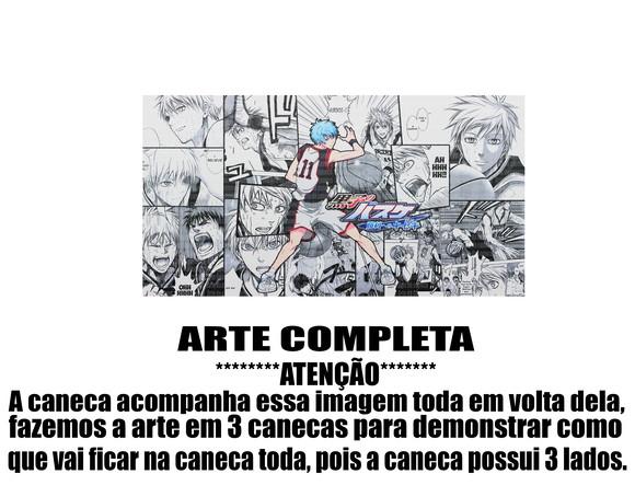 Caneca Polímero Kuroko no Basket Personalizada
