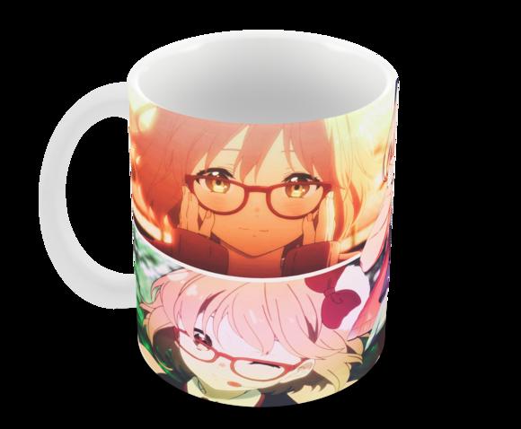 Caneca Polímero Kyoukai no Kanata Personalizada