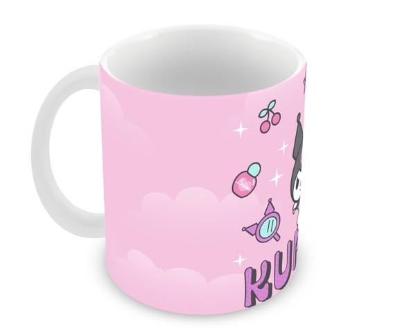 Caneca Polímero Kuromi Personalizada