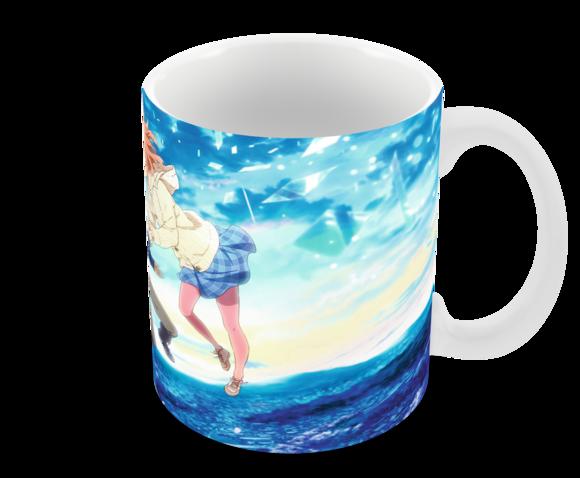 Caneca Polímero Kyoukai no Kanata Personalizada