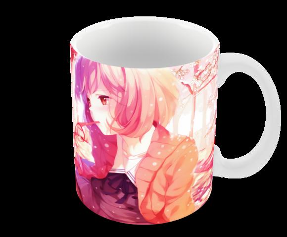 Caneca Polímero Kyoukai no Kanata Personalizada