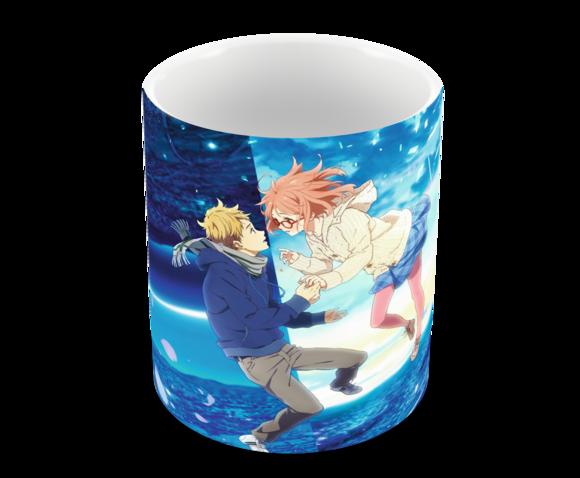 Caneca Polímero Kyoukai no Kanata Personalizada