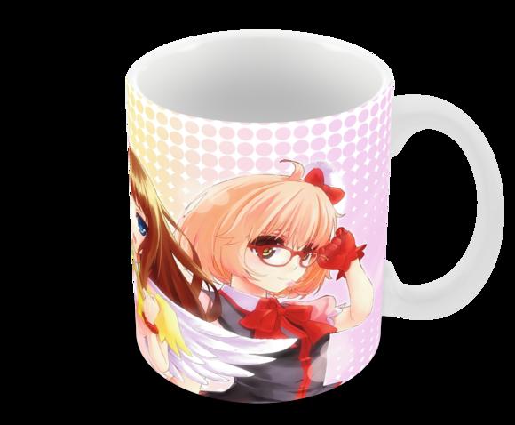 Caneca Polímero Kyoukai no Kanata Personalizada