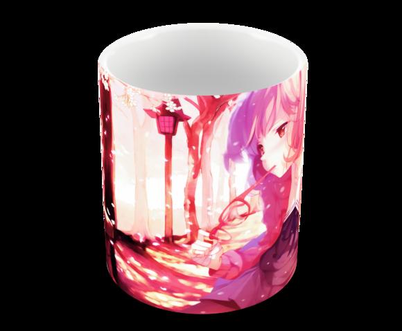 Caneca Polímero Kyoukai no Kanata Personalizada