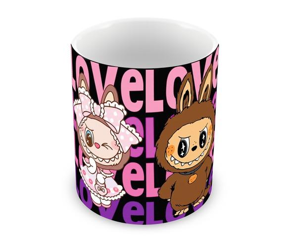 Caneca Polímero Labubu Personalizada