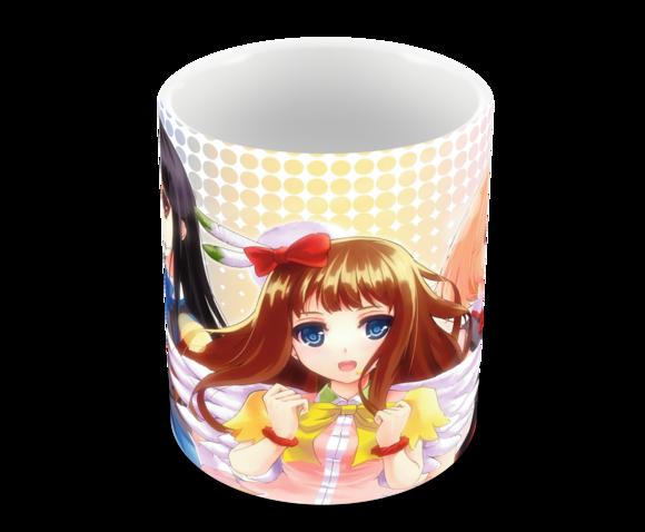 Caneca Polímero Kyoukai no Kanata Personalizada
