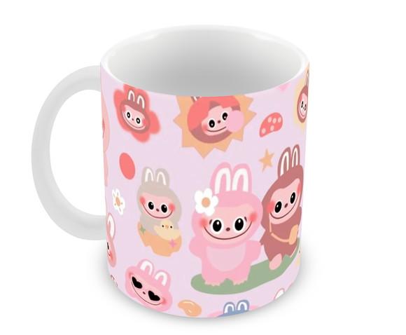 Caneca Polímero Labubu Personalizada