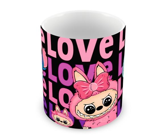 Caneca Polímero Labubu Personalizada