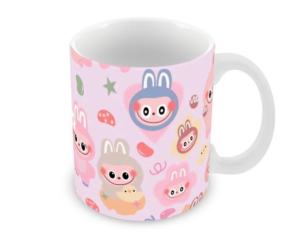 Caneca Polímero Labubu Personalizada