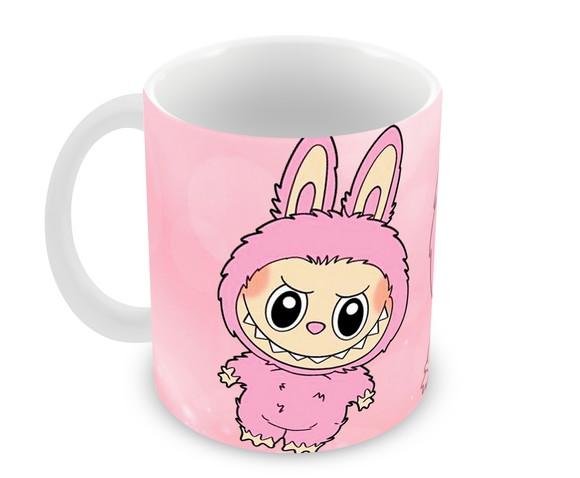 Caneca Polímero Labubu Personalizada