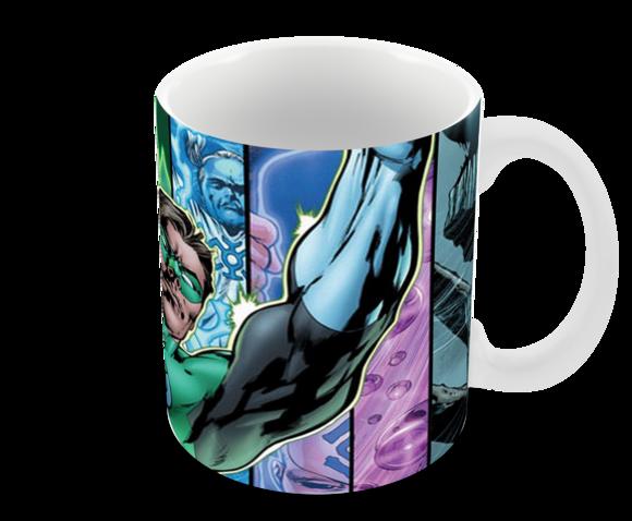 Caneca Polímero Lanterna Verde Personalizada