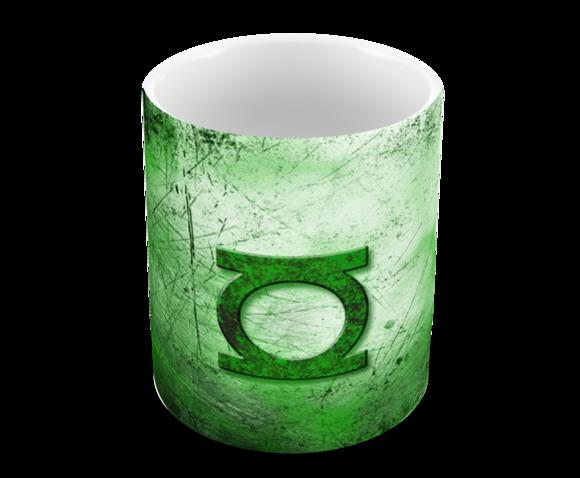 Caneca Polímero Lanterna Verde Personalizada