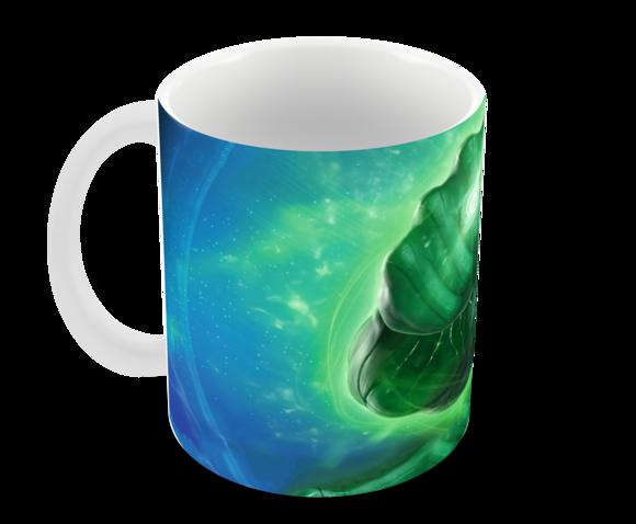 Caneca Polímero Lanterna Verde Personalizada