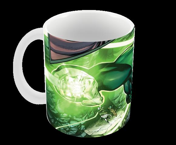 Caneca Polímero Lanterna Verde Personalizada