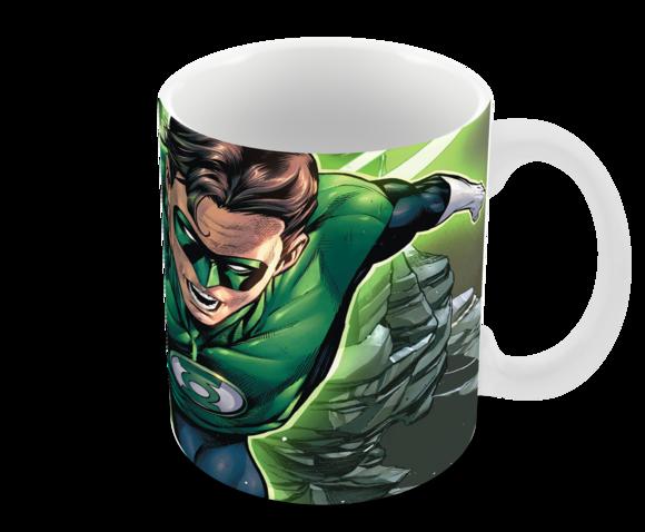 Caneca Polímero Lanterna Verde Personalizada